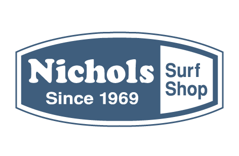 Red Dog Surf Shop with surfboards and beachwear in New Smyrna Beach.