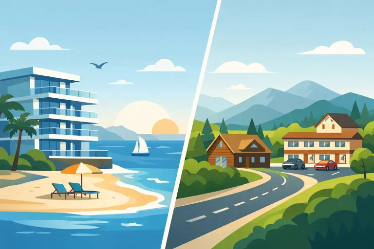 Oceanfront Condos Versus Inland Lodging for Coastal Trips